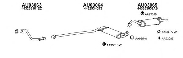 VENEPORTE 030170 Exhaust System
